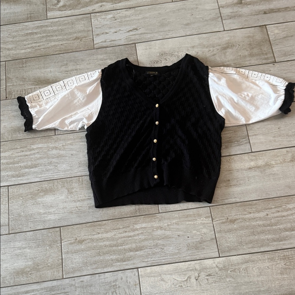 Joseph Black Knit Sweater